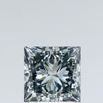1.81 CT Fancy Intense Greenish Blue Princess Cut Lab Grown Loose Diamond – IGI Certified