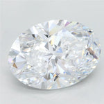 4.01ct Oval Lab Grown Diamond (Colour E, Clarity VVS1, IGI Certified)