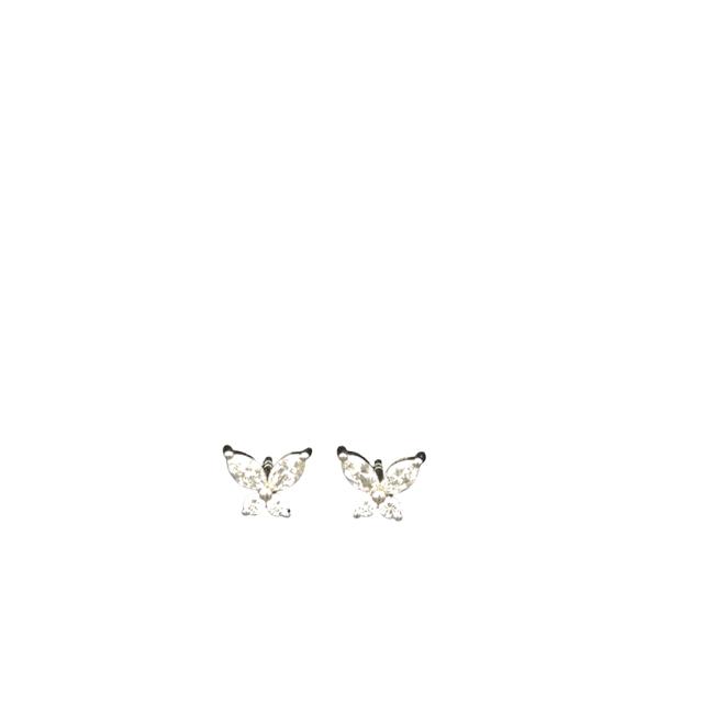 14K White Gold Marquise Round Fashion Earrings Lab Grown Diamond 0.62 cttw E Color VS1 Clarity