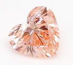 2.96 CT Fancy Vivid Pink Heart Shape Lab Grown Loose Diamond – IGI Certified