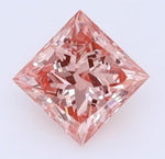1.70 CT Fancy Vivid Pink Princess Cut Lab Grown Loose Diamond – IGI Certified