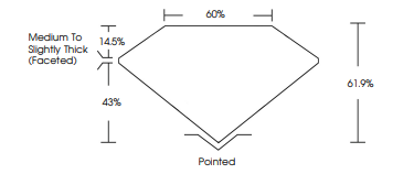 3.10 Ct Pear Brilliant Cut Lab Grown Diamond – E Color, VVS2 Clarity (IGI Certified)