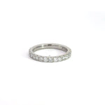 Platinum 0.60 cttw Lab Grown Diamond Wedding Band