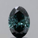 2.03 CT Fancy Deep Bluish Green Oval Cut Lab Grown Loose Diamond – IGI Certified