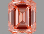 1.02 CT Fancy Intense Pink Emerald Cut Lab Grown Loose Diamond – IGI Certified