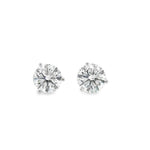 14K White Gold Lab Grown Diamond Stud Earrings 3.08CTTW E VS1