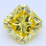 2.32 CT Fancy Vivid Yellow Radiant Cut Lab Grown Diamond – VS1 Clarity