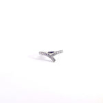 14K White Gold Lab Grown 1.00 cttw Diamond Fancy Ring