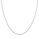 14K yellow Gold Tennis Necklace 10.00 CTW