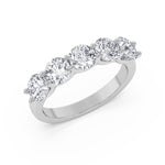 14K white Gold Other Engagement Ring 2.50 CTW