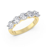 14K yellow Gold Other Engagement Ring 2.50 CTW