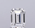 1.00ct Emerald Lab Grown Diamond (Colour D, Clarity VS1, IGI Certified)