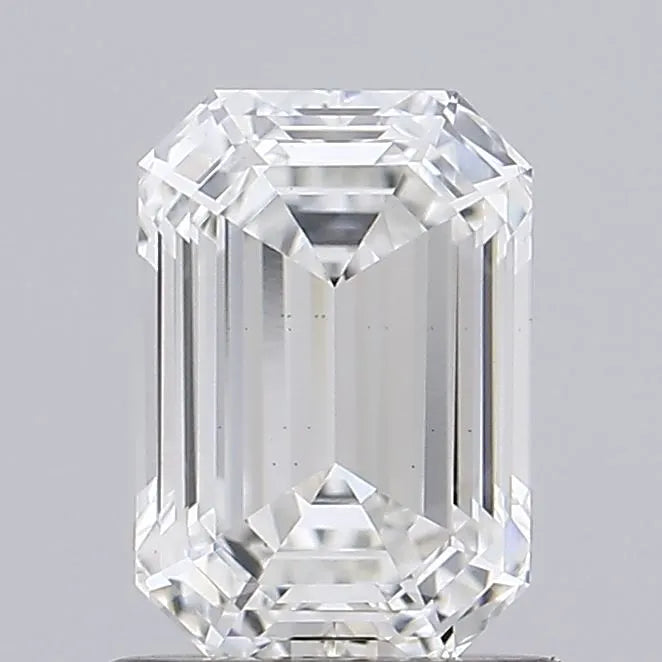1.17ct Emerald Lab Grown Diamond (Colour F, Clarity VS1, IGI Certified)