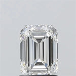 1.34ct Emerald Lab Grown Diamond (Colour F, Clarity VVS1, IGI Certified)
