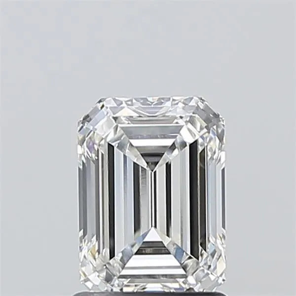 1.34ct Emerald Lab Grown Diamond (Colour F, Clarity VVS1, IGI Certified)