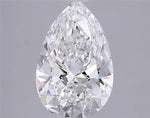2.00ct Pear Lab Grown Diamond (Colour E, Clarity VVS1, IGI Certified)