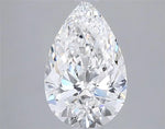 2.00ct Pear Lab Grown Diamond (Colour E, Clarity VVS1, IGI Certified)