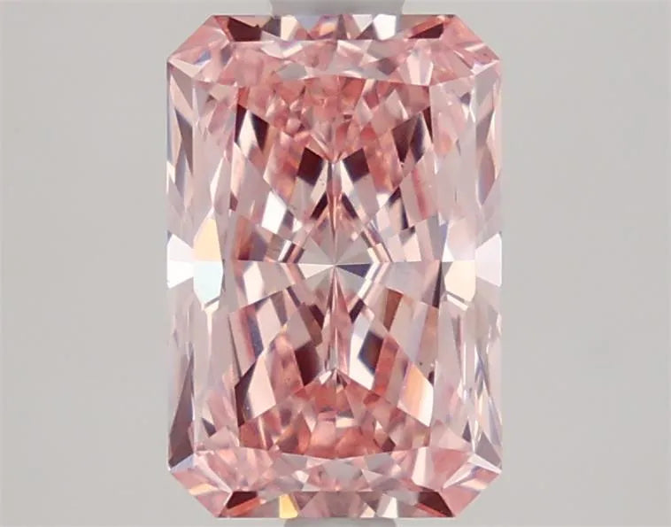 2.00ct Radiant Lab Grown Diamond (Colour Fancy Vivid Pink, Clarity VS1, IGI Certified)