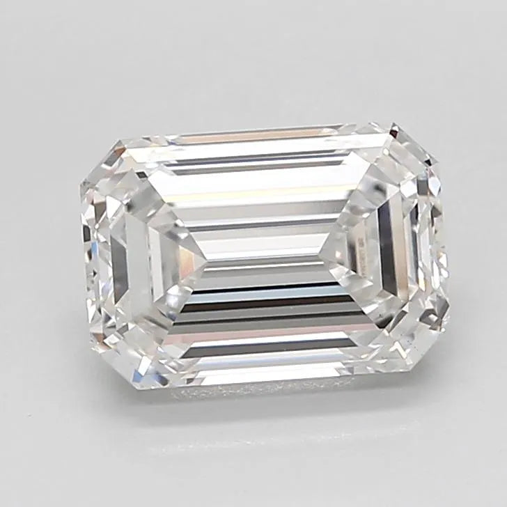 2.04ct Emerald Lab Grown Diamond (Colour F, Clarity VS1, IGI Certified)