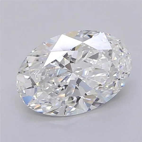 2.04ct Oval Lab Grown Diamond (Colour E, Clarity VVS2, IGI Certified)