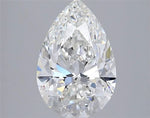 2.30ct Pear Lab Grown Diamond (Colour F, Clarity VVS1, IGI Certified)