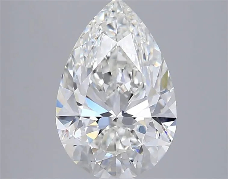 2.30ct Pear Lab Grown Diamond (Colour F, Clarity VVS1, IGI Certified)