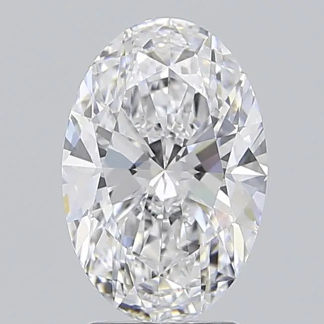 2.50ct Oval Lab Grown Diamond (Colour D, Clarity IF, IGI Certified)