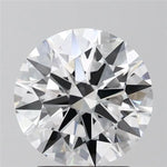 2.50ct Round Lab Grown Diamond (Colour E, Clarity VVS1, Cut ID, IGI Certified)
