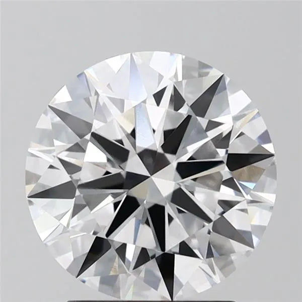 2.50ct Round Lab Grown Diamond (Colour E, Clarity VVS1, Cut ID, IGI Certified)