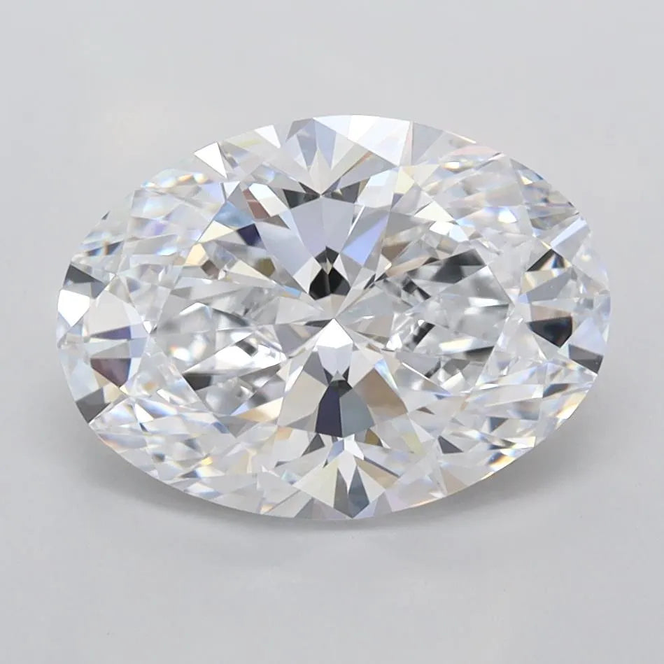 2.53ct Oval Lab Grown Diamond (Colour D, Clarity FL, IGI Certified)