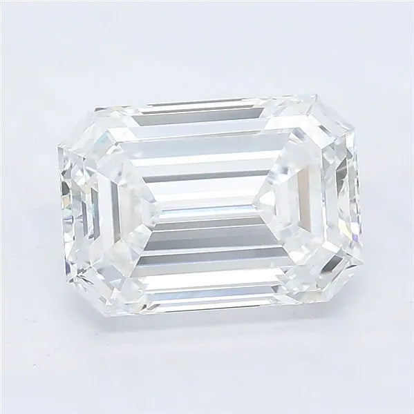 2.60ct Emerald Lab Grown Diamond (Colour D, Clarity VVS2, IGI Certified)