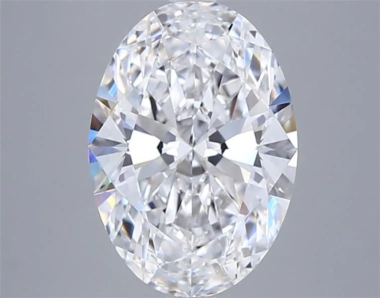 2.97ct Oval Lab Grown Diamond (Colour D, Clarity VVS2, IGI Certified)