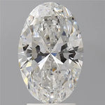 2.98ct Oval Lab Grown Diamond (Colour E, Clarity VVS2, IGI Certified)
