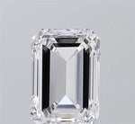 3.00ct Emerald Lab Grown Diamond (Colour D, Clarity VS1, IGI Certified)