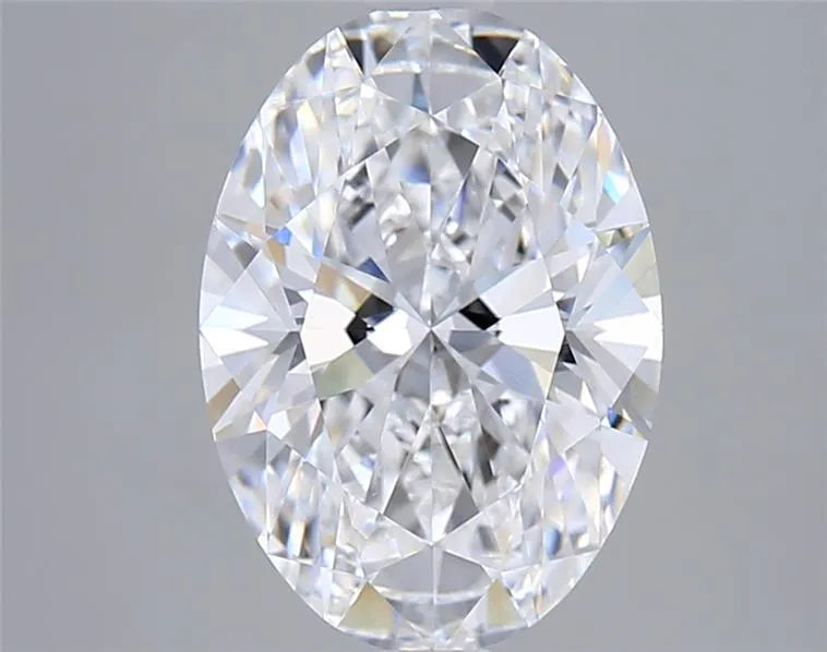 3.01ct Oval Lab Grown Diamond (Colour D, Clarity VVS2, IGI Certified)