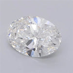 3.02ct Oval Lab Grown Diamond (Colour E, Clarity VS1, IGI Certified)