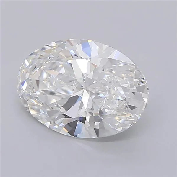 3.02ct Oval Lab Grown Diamond (Colour E, Clarity VS1, IGI Certified)