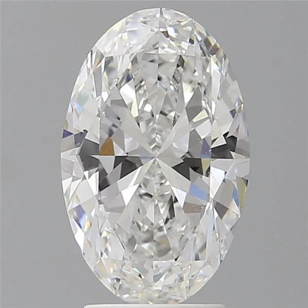 3.10ct Oval Lab Grown Diamond (Colour E, Clarity VVS2, IGI Certified)