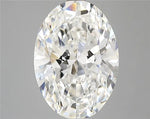 3.10ct Oval Lab Grown Diamond (Colour F, Clarity VVS1, IGI Certified)