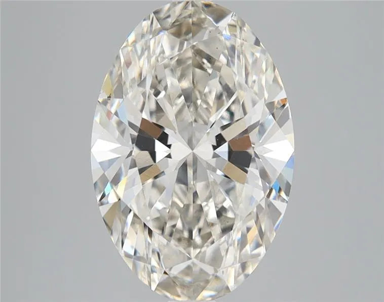 3.10ct Oval Lab Grown Diamond (Colour H, Clarity VS2, IGI Certified)