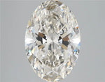 3.10ct Oval Lab Grown Diamond (Colour H, Clarity VS2, IGI Certified)