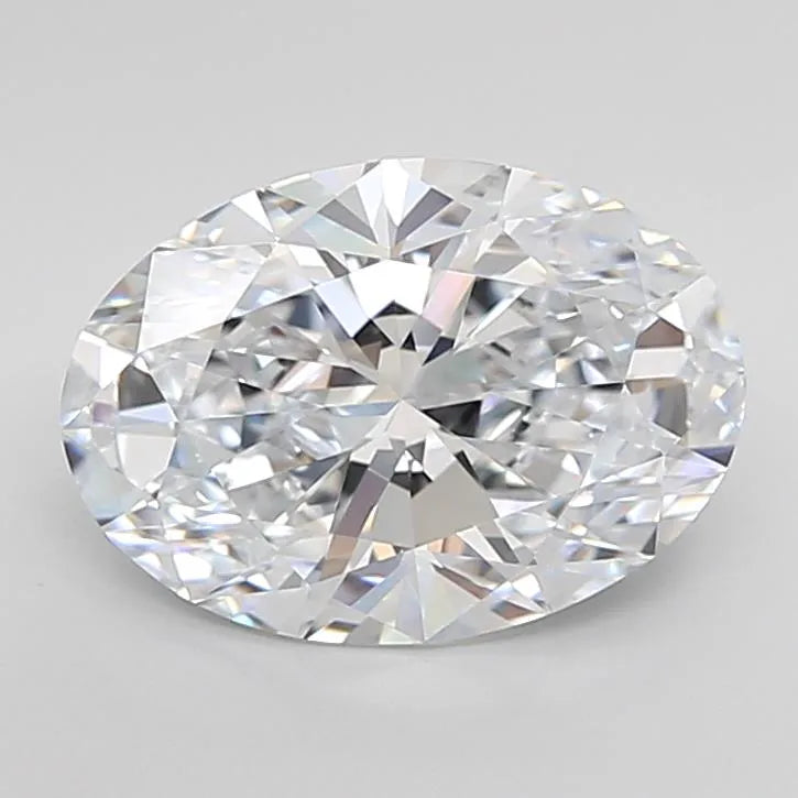 3.17ct Oval Lab Grown Diamond (Colour F, Clarity VVS1, Cut EX, IGI Certified)