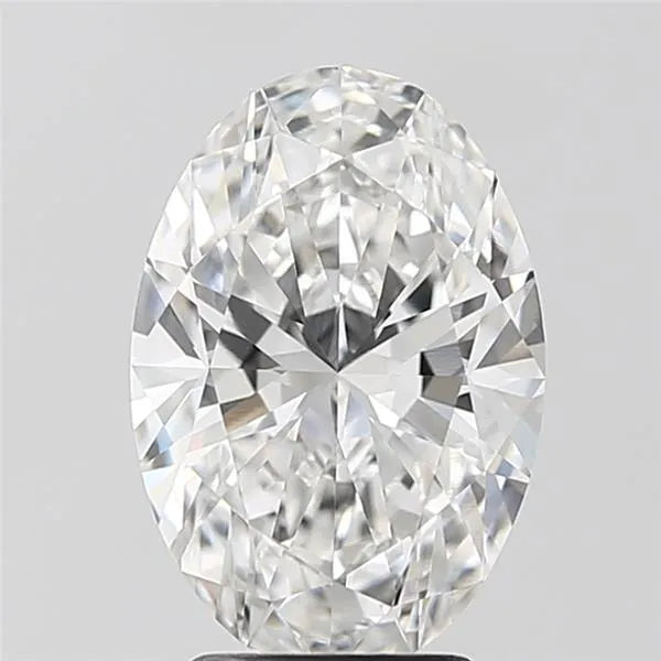 3.50ct Oval Lab Grown Diamond (Colour F, Clarity VVS2, IGI Certified)