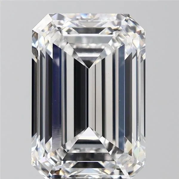 4.04ct Emerald Lab Grown Diamond (Colour D, Clarity VVS2, IGI Certified)