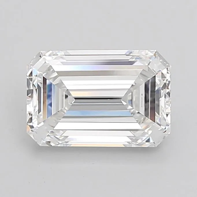 4.05ct Emerald Lab Grown Diamond (Colour E, Clarity VVS2, IGI Certified)