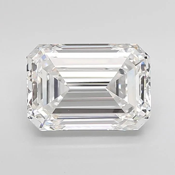 4.09ct Emerald Lab Grown Diamond (Colour E, Clarity VVS2, IGI Certified)