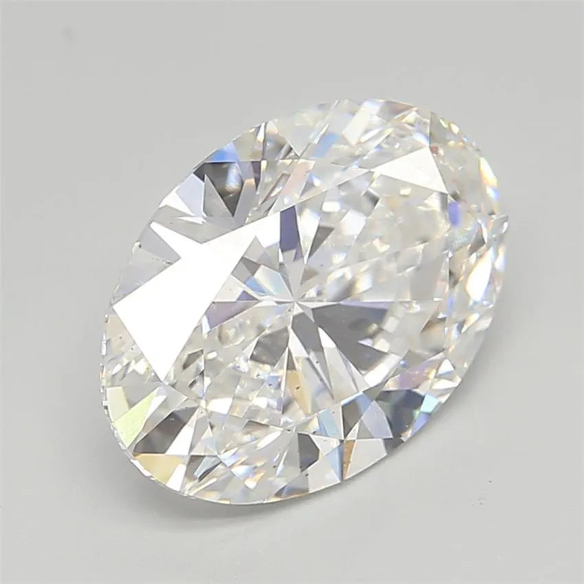 5.02ct Oval Lab Grown Diamond (Colour E, Clarity VS2, IGI Certified)