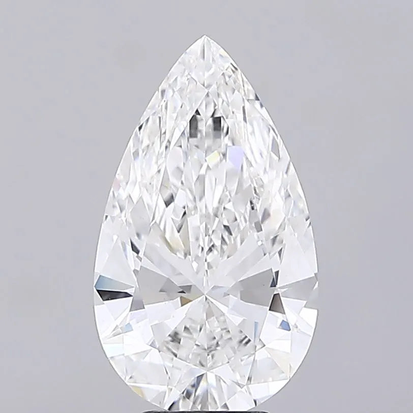 5.71ct Pear Lab Grown Diamond (Colour E, Clarity VVS2, IGI Certified)