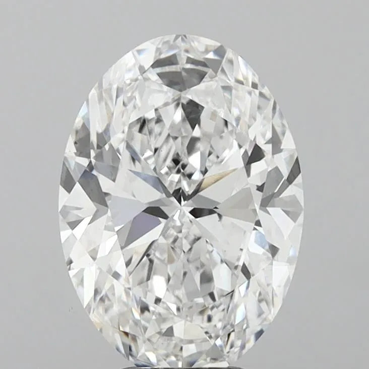 6.01ct Oval Lab Grown Diamond (Colour E, Clarity VS1, IGI Certified)