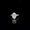 14K White Gold Oval Cut Lab Grown Diamond Engagement Ring 5.16Cttw